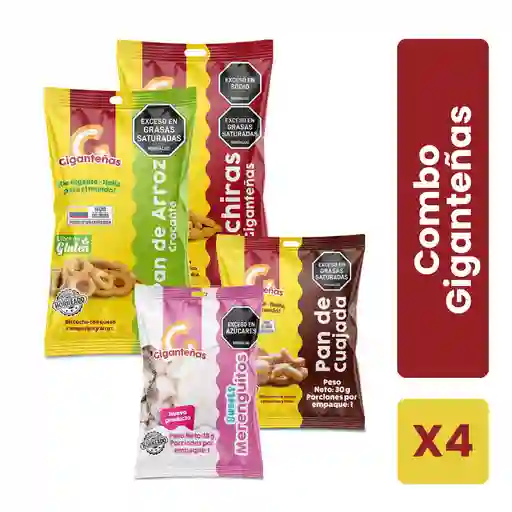 Combo Giganteñas