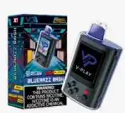 Vaper V-play Blue Razz 20k Puffs + Games Retro