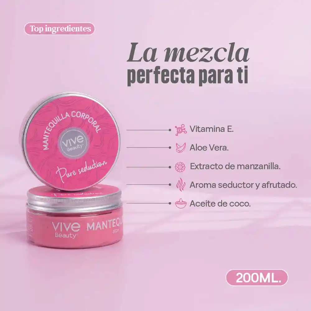 Mantequilla Corporal Hidratante- Pure Seduction (200 Ml)