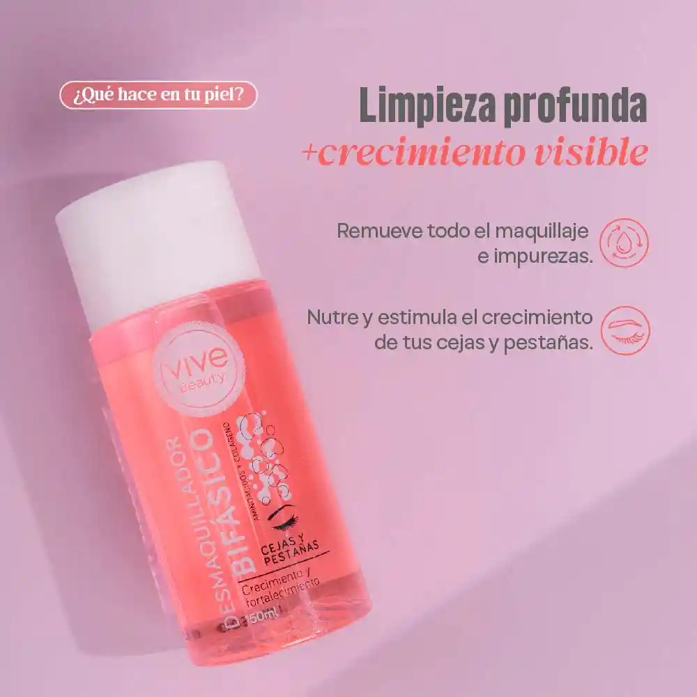 Desmaquillador Bifásico Cejas Y Pestañas