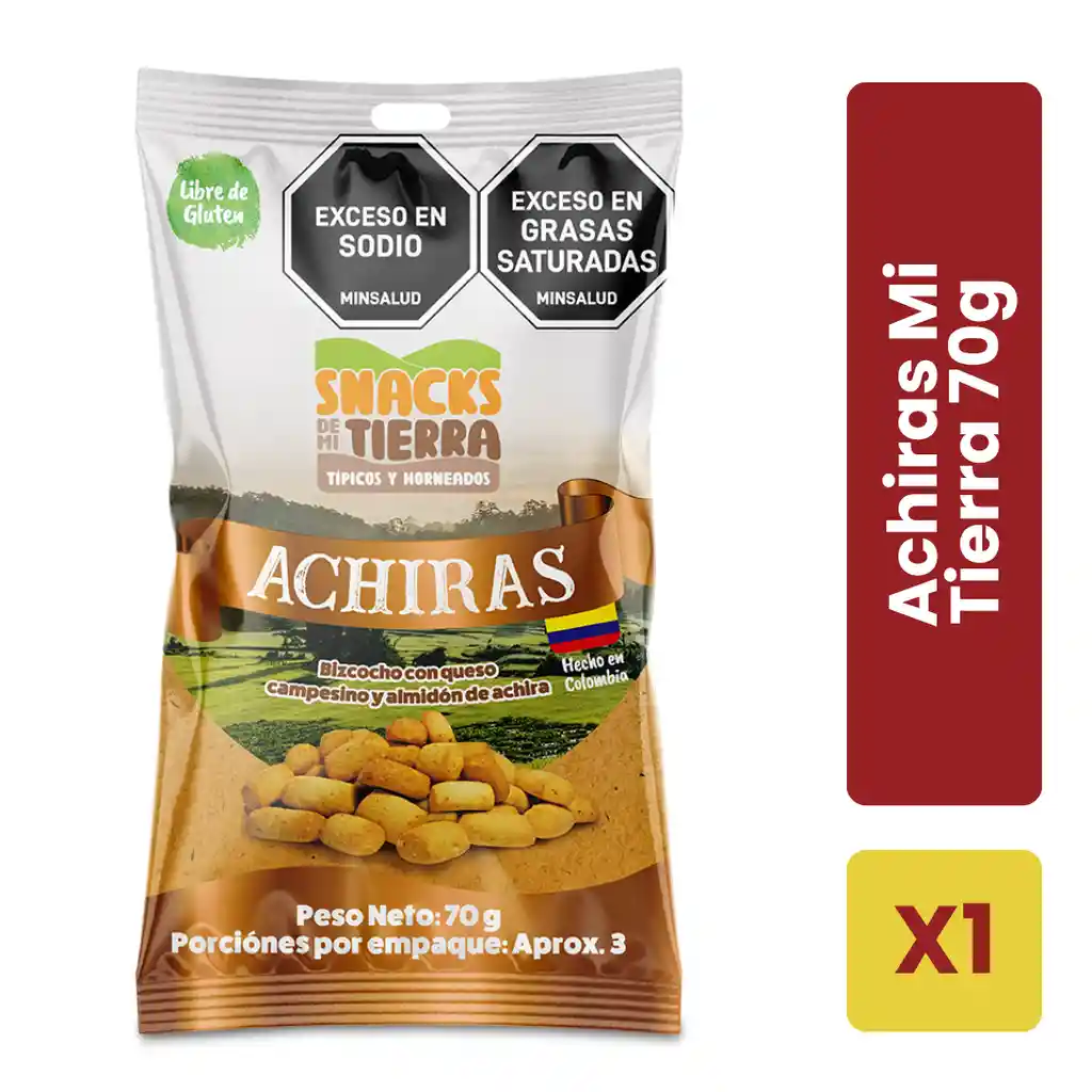 Achiras De Mi Tierra 25g