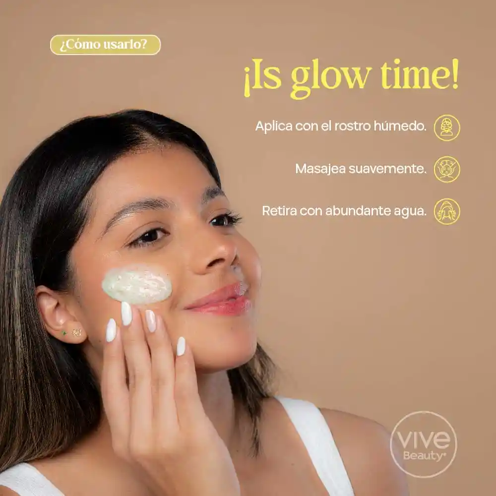 Exfoliante Facial De Aguacate Y Té Verde 120 Ml