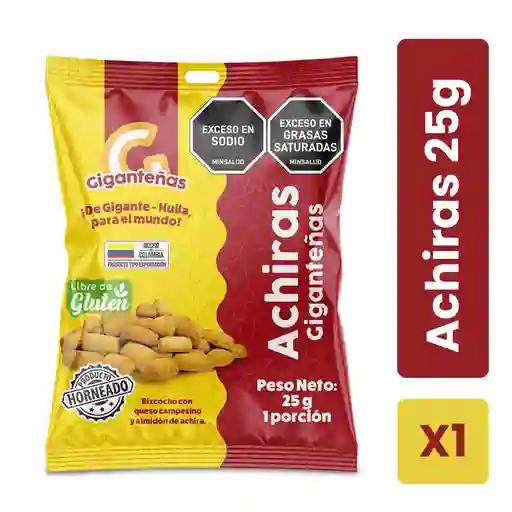 Achiras Giganteñas 25g