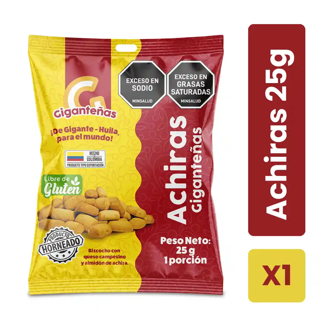Achiras Giganteñas 25g