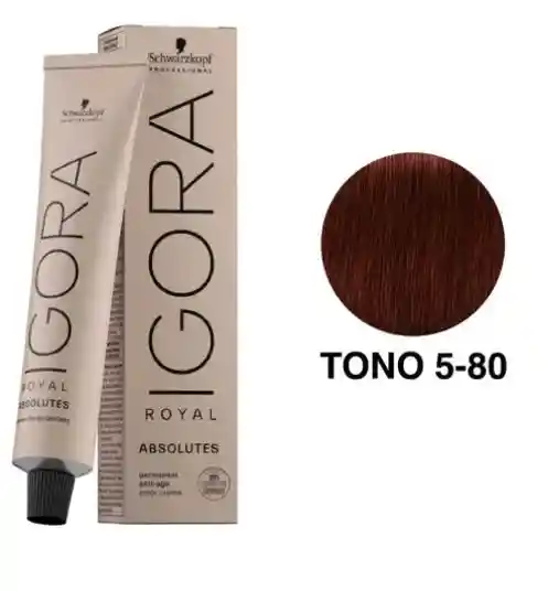 Tinte Igora Roya 5-80 Castaño Claro Natural