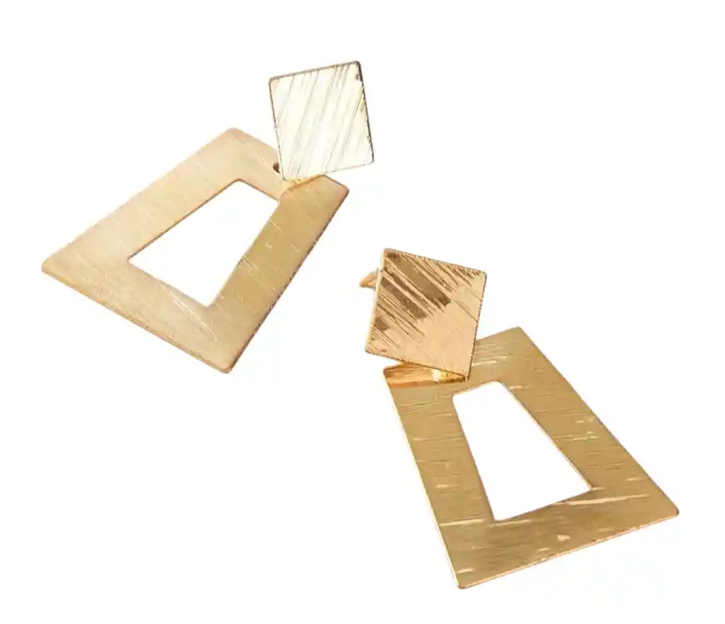 Aretes Para Mujer De Moda Pendientes De Gota Cuadrado
