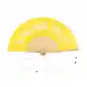 Abanico Yo No Sudo Brillo Amarillo
