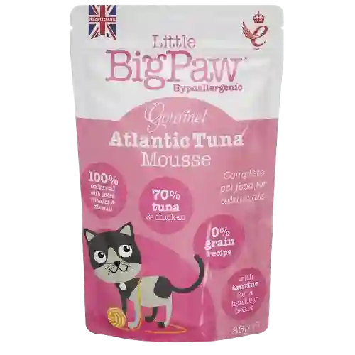 F Little Big Paw Gourmet Atlantic Tuna Pouch X 85gr