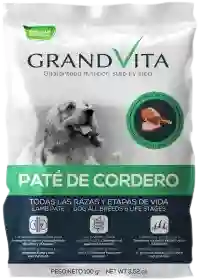 Grand Vita Pate De Cordero Perro Pouch X 100grs