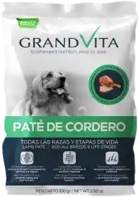 Grand Vita Pate De Cordero Perro Pouch X 100grs