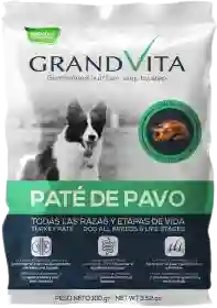 Grand Vita Pate De Pavo Perro Pouch X 100grs