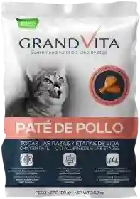 Grand Vita Pate De Pollo Gato Pouch X 100grs