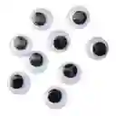 Ojos Locos Negros Pequeño *9und