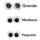 Ojos Locos Negros Pequeño *9und