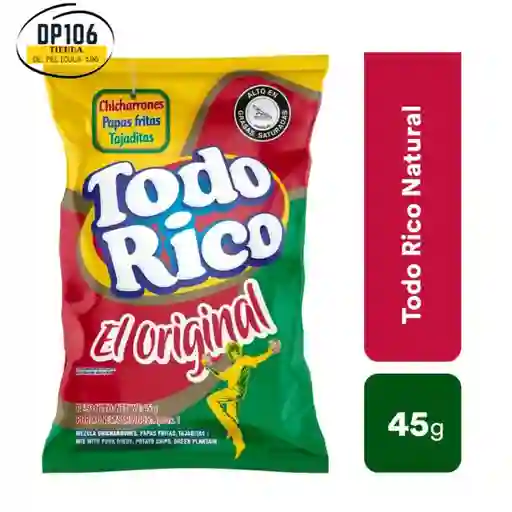 Todo Rico Original Super Ricas Paquete Personal