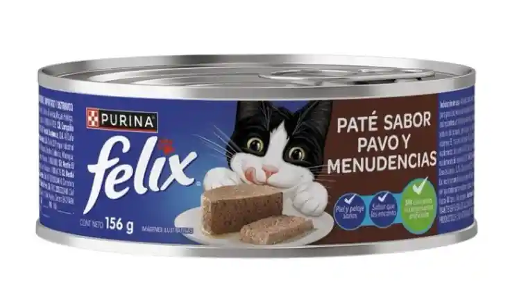 Felix Paté Sabor Pavo Y Menudencias 156 Gr