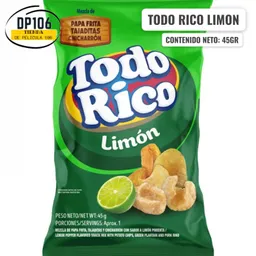 Todo Rico Limon Super Ricas Paquete Personal