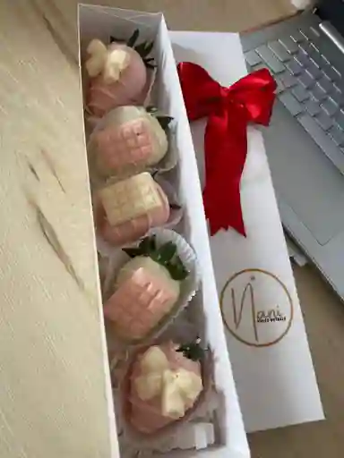 Caja De Fresas X 5 Unds