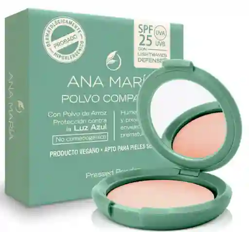 Polvo Compacto Spf 25 Ana María Tono Natural