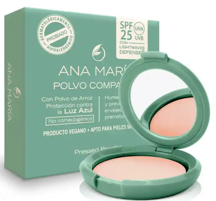 Polvo Compacto Spf 25 Ana María Tono Natural