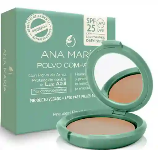 Polvo Compacto Spf 25 Ana María Tono Arena