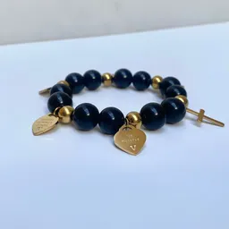 Pulsera Mandamientos Agata Negra
