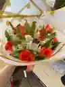 Ramo De Rosas Con Astromelias