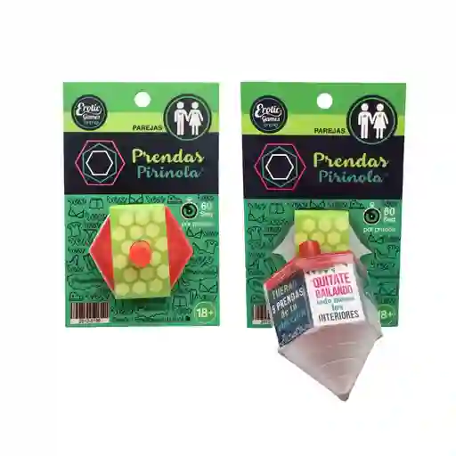 Pirinola Erotica Hetero Parejas Prendas