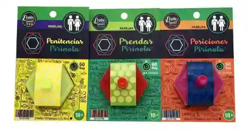 Pirinola Erotica Parejas Hetero -penitencias