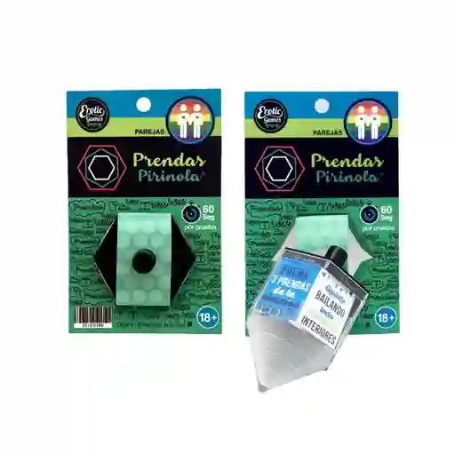 Pirinola Erotica Parejas Gay - Prendas