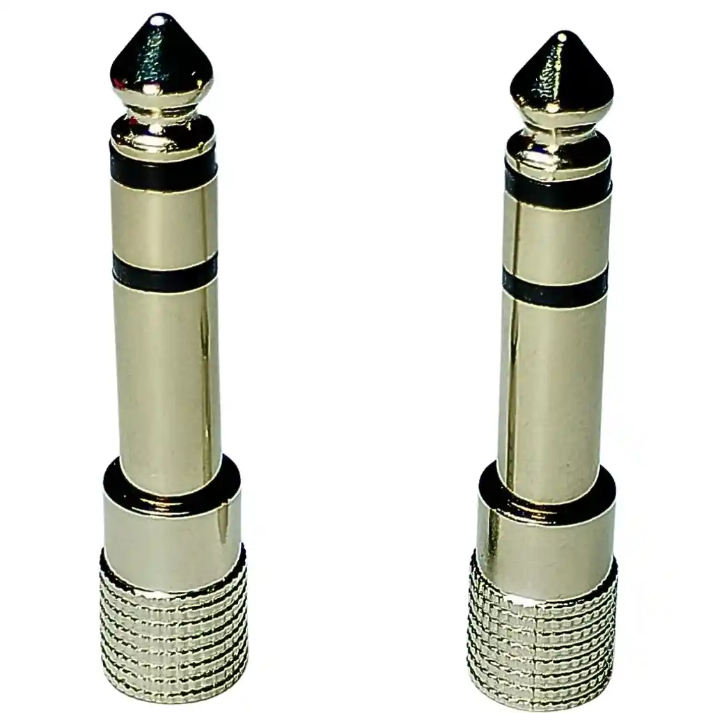 Adaptador De Audio 3.5 Mm Hembra A 6.35 Mm Estèreo