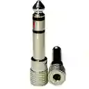 Adaptador De Audio 3.5 Mm Hembra A 6.35 Mm Estèreo