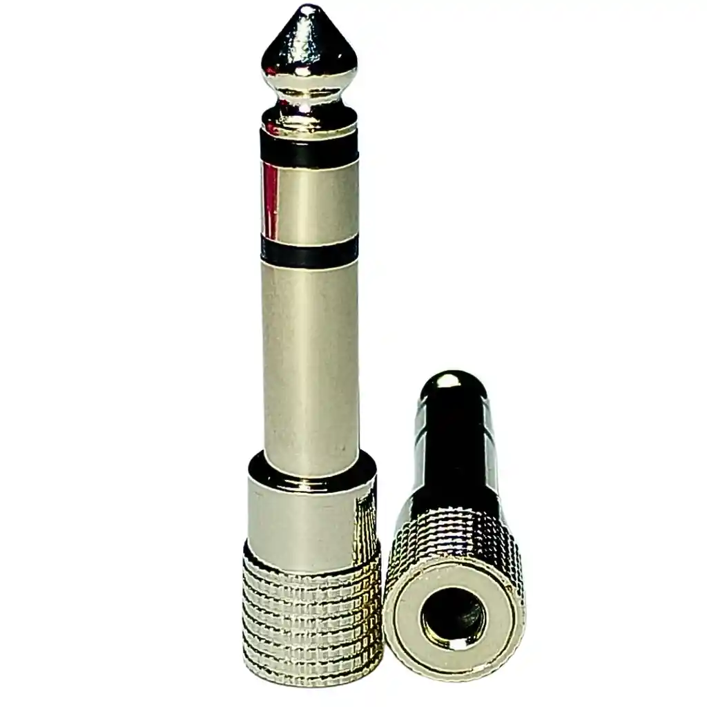 Adaptador De Audio 3.5 Mm Hembra A 6.35 Mm Estèreo