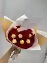 Ramo De 40 Rosas Con 12 Unds De Chocolate Ferrero Rocher