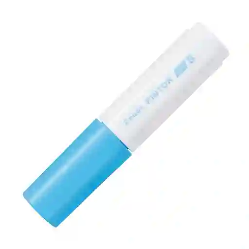 Marcador Pintor Biselado Grueso Pastel Azul
