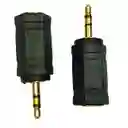 Adaptador De Audio Plug 2.5mm Macho A Jack 3.5mm Hembra