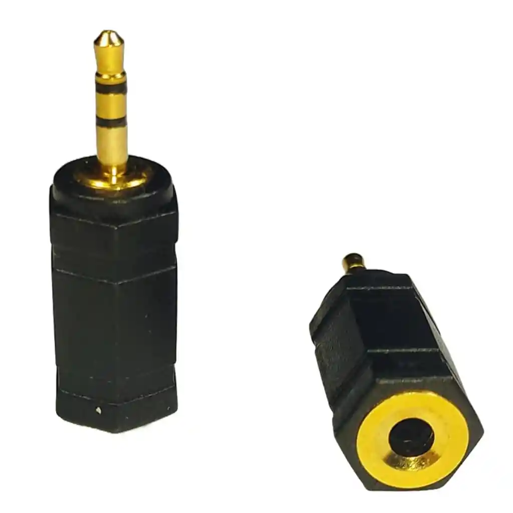 Adaptador De Audio Plug 2.5mm Macho A Jack 3.5mm Hembra