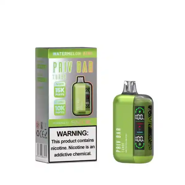 Vaper Priv Bar Turbo Tropical Lime Blast 15.000 Puffs