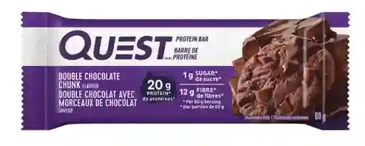 Quest Barra De Proteina Sabor Doble Chocolate