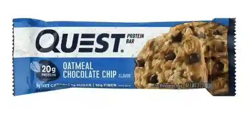 Barra De Proteina Quest Sabor Avena Con Chocolate Chips