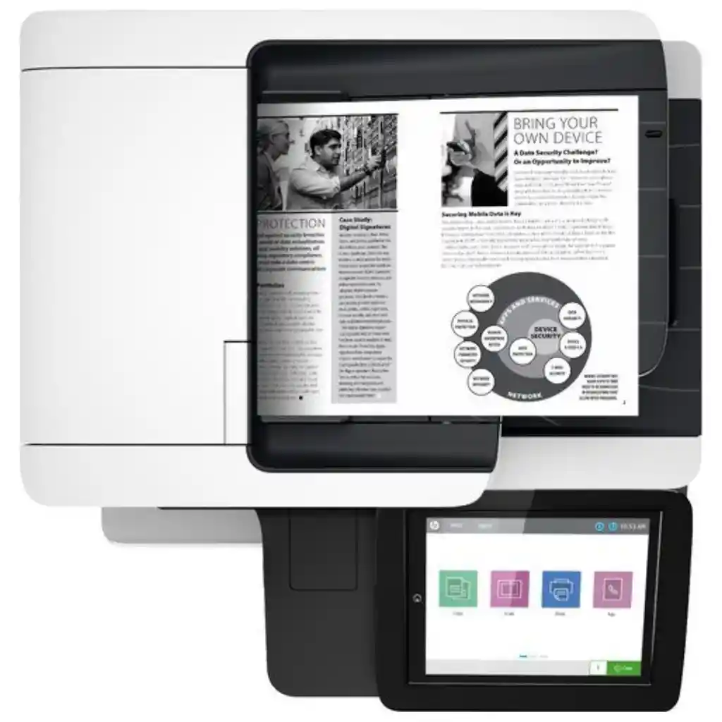 Impresora Multifuncional Hp Laser Jet Enterprise M528dn 45 Ppm Blanca