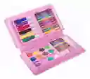 Set De Arte Creativo 42 Piezas Rosado