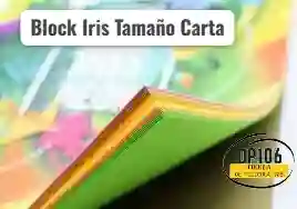 Block Iris Tamaño Carta