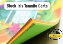 Block Iris Tamaño Carta