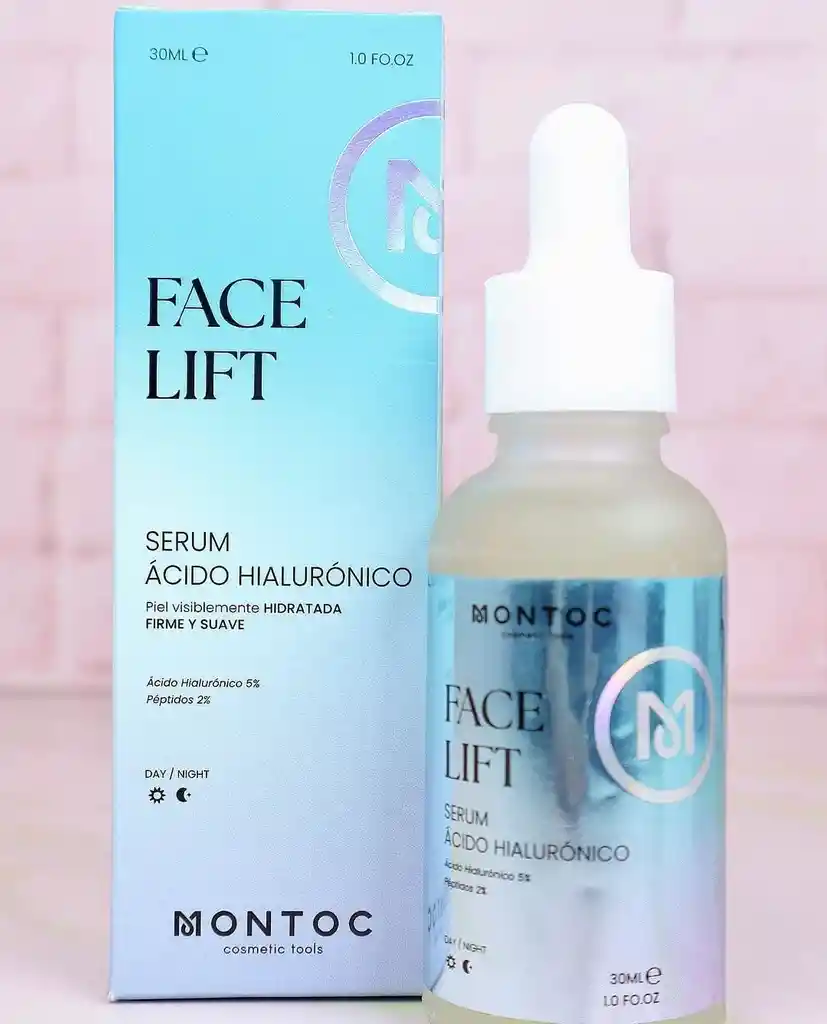 Sérum De Ácido Hialurónico + Péptidos Montoc