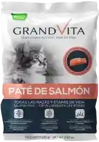 Grand Vita Pate De Salmon Gato Pouch X 100grs