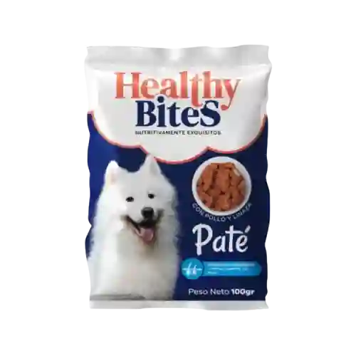 Healthy Bites Pate Perro Derm Pouch X 100grs