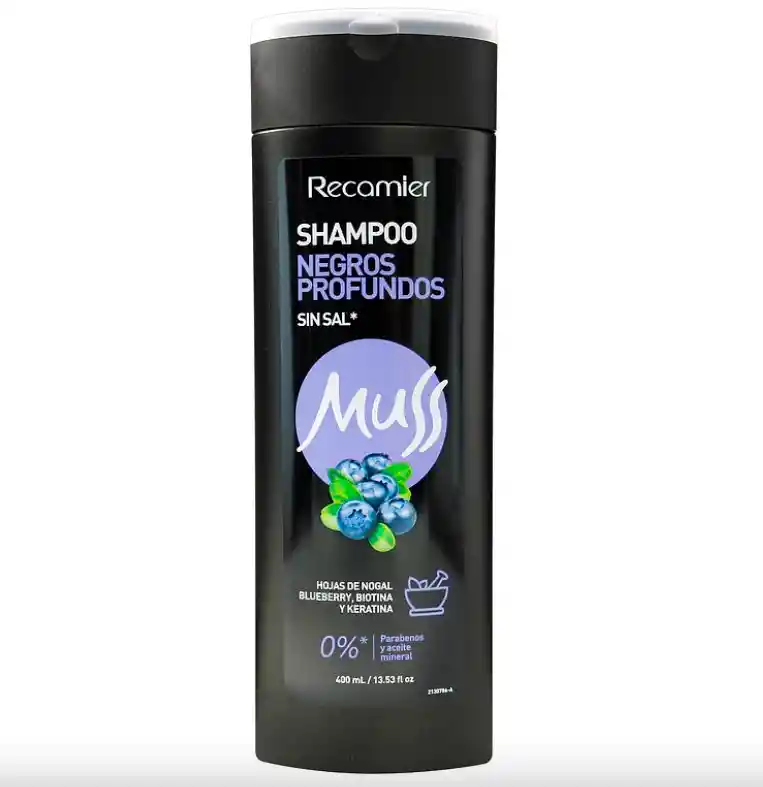 Shampoo Negros Profundos 0%