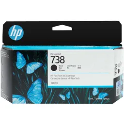 Cartucho De Tinta Hp 738 Negro De 130 Ml (498n4a)