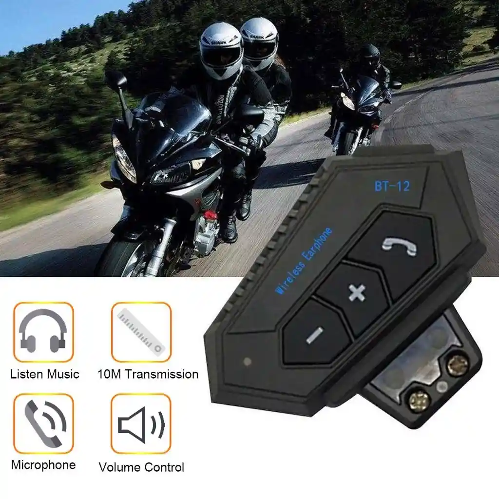 Intercomunicador Para Cascos De Moto